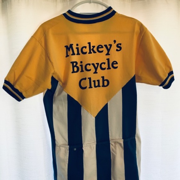 COPY - VINTAGE 80'S MICKEY MOUSE BIKE JERSEY MENS - Picture 2 of 3